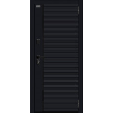Входная дверь Лайнер-3 Total Black/Nordic Oak