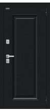Входная дверь Thermo Флэш МФ/BChrome Букле черное/Wenge Melinga