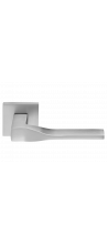 Дверные ручки RUCETTI RAP 27 SLIM-S SC цвет - матовый хром