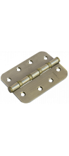 Петля MORELLI стальная универсальная скругленная MS-C 100X70X2.5-4BB AB Цвет - Античная бронза