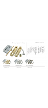 Комплект для раздвижных дверей MORELLI MHS150 L SG Цвет - Матовое золото