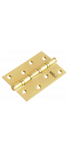 Петля MORELLI стальная универсальная MSN 100X70X2.5-4BB SG Цвет - Матовое золото